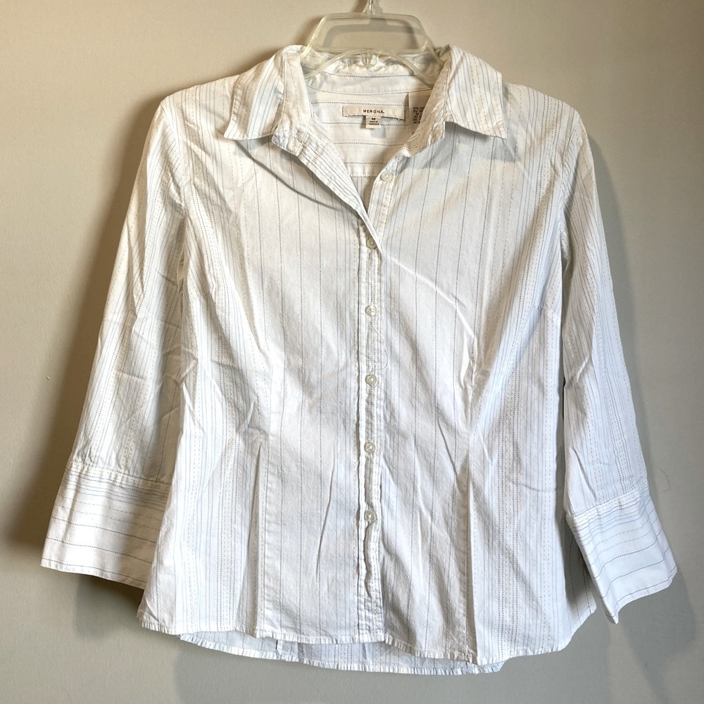 Merona 3/4 sleeved button up